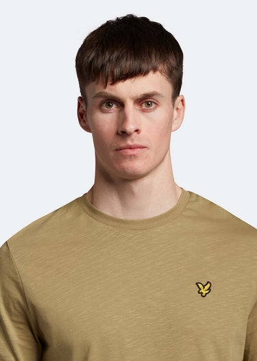 Lyle & Scott T-shirts Slub t-shirt - seaweed