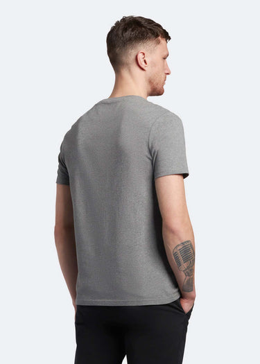 Lyle & Scott T-shirts Plain t-shirt - mid grey marl