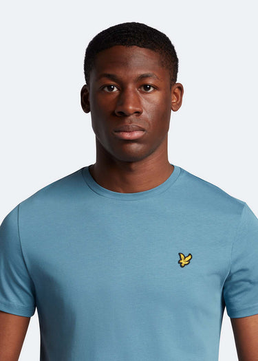 Lyle & Scott T-shirts Plain t-shirt - skipton blue