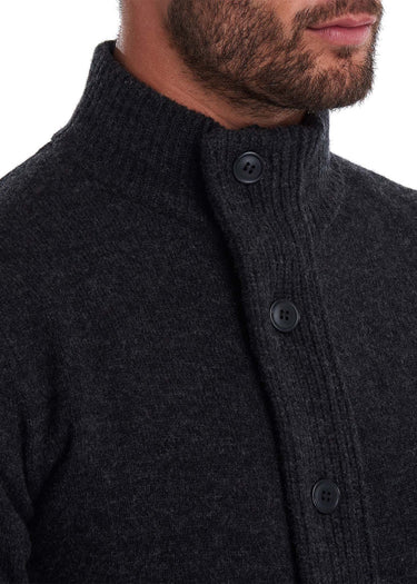 Barbour Vesten Patch zip thru - charcoal