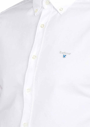 Barbour Overhemden Oxford 3 tailored shirt - white
