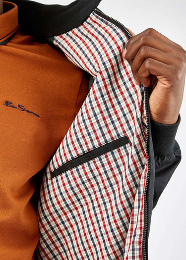 Ben Sherman Jassen Signature harrington - black