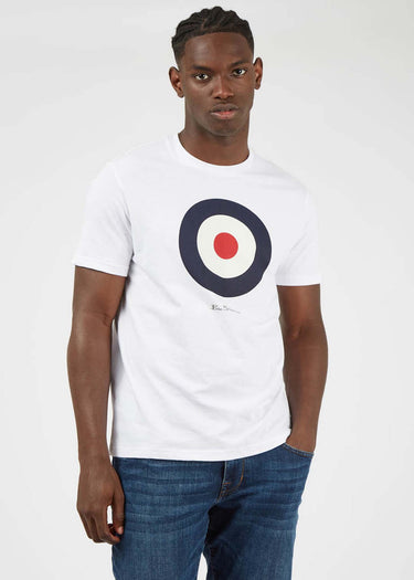Ben Sherman T-shirts Target tee - white