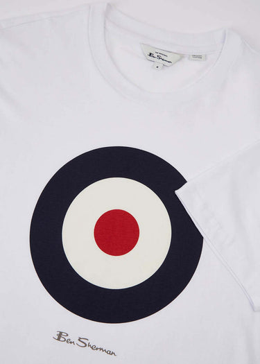 Ben Sherman T-shirts Target tee - white