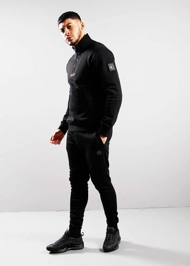Marshall Artist Truien Siren 1/4 zip - black