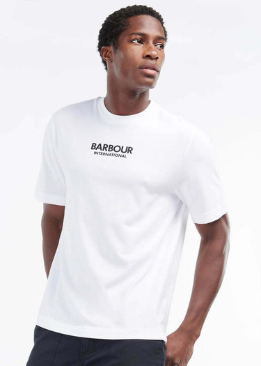 Barbour International T-shirts Formula tee - white