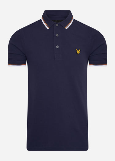 Lyle & Scott Polo's Tipped polo - navy white