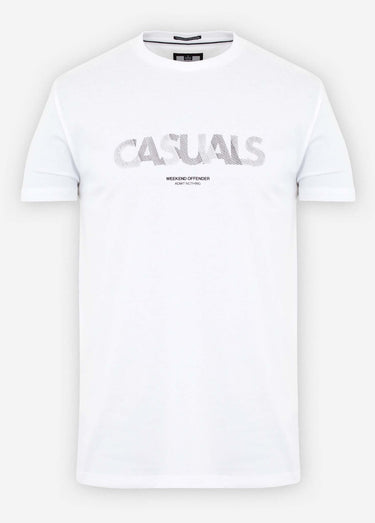 Weekend Offender T-shirts Dunham - white