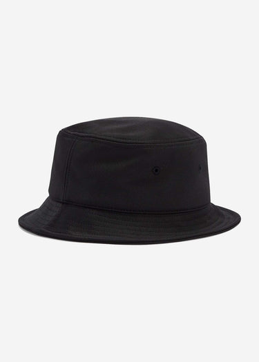 Fred Perry Bucket Hats Arch branded tricot bucket hat - black