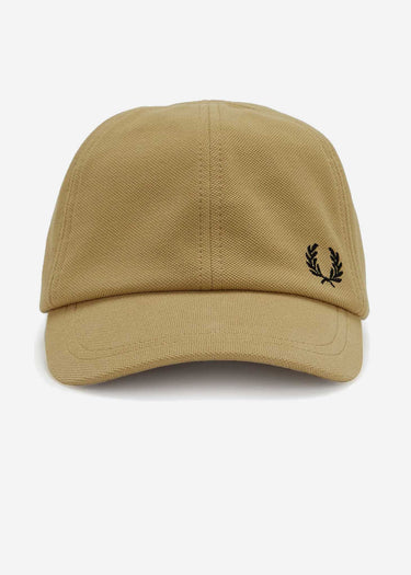 Fred Perry Petten Pique classic cap - desert