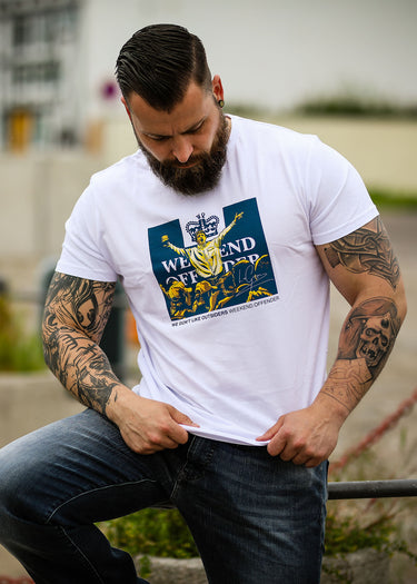 Weekend Offender T-shirts Leo gregory - white ss21
