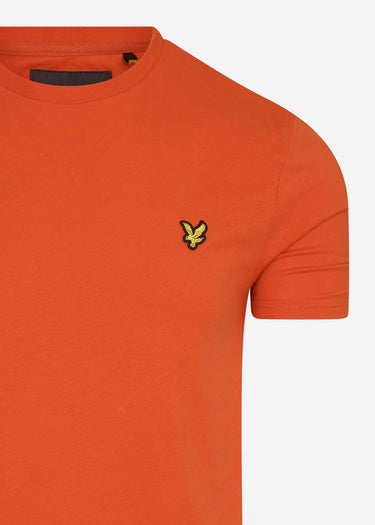 Lyle & Scott T-shirts Plain t-shirt - burnt orange