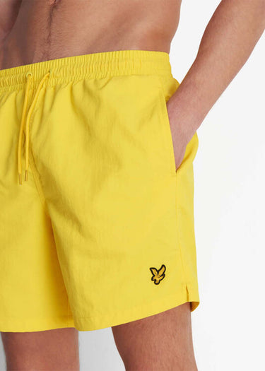 Lyle & Scott Zwembroeken Plain swimshort - buttercup yellow