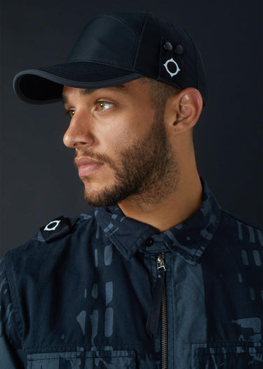 MA.Strum Petten ID icon cap - jet black