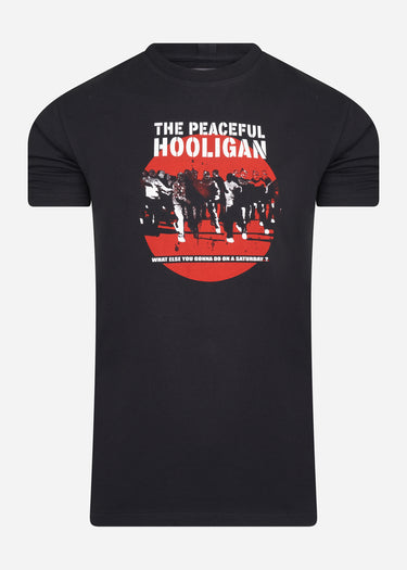 Peaceful Hooligan T-shirts Factory t-shirt - black