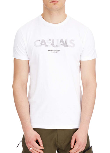 Weekend Offender T-shirts Dunham - white