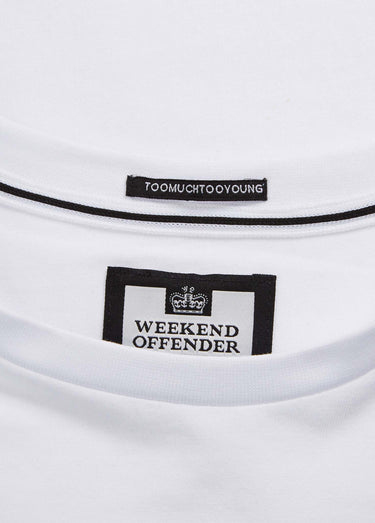 Weekend Offender T-shirts Dunham - white