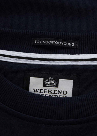 Weekend Offender Truien Saturdays sweat - navy