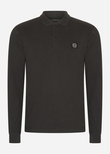 Marshall Artist Longsleeve Polo's  Siren ls polo - black 