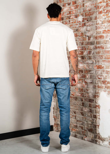 Fred Perry T-shirts Embroidered panel t-shirt - ecru