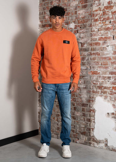 MA.Strum Truien Neo sweat - rust