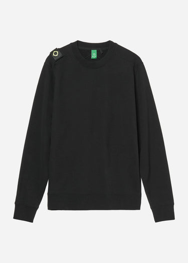 MA.Strum Truien Mastrum crew sweat - jet black