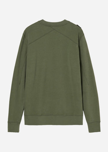 MA.Strum Truien Mastrum crew sweat - bronze green