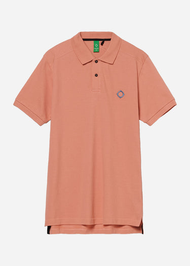 MA.Strum Polo's Mastrum pique polo - canyon clay