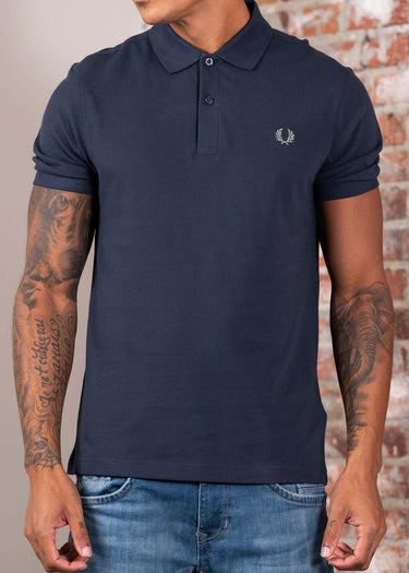 Fred Perry Polo's Plain polo - dark airforce bayleaf