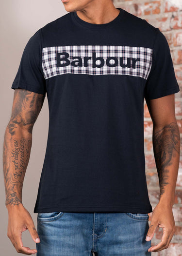 Barbour T-shirts Bancroft tailored t-shirt - navy