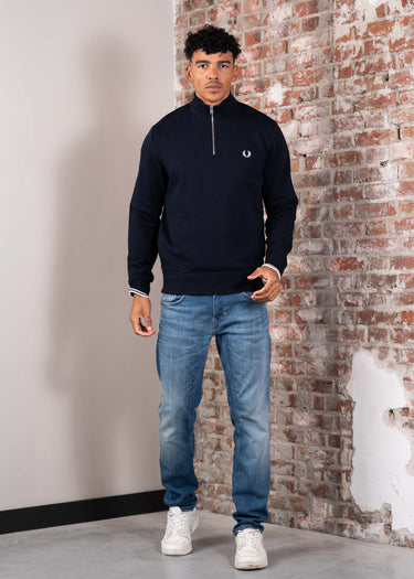 Fred Perry Truien Half zip sweatshirt - navy