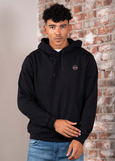 Napapijri Hoodies Badge hoodie - black beauty