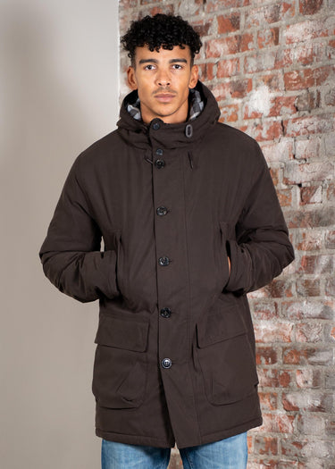 Barbour Jassen Winter beaufort waterproof parka - black oak