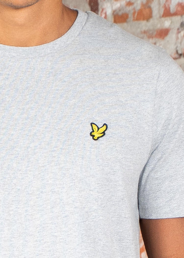 Lyle & Scott T-shirts Plain t-shirt - light grey marl