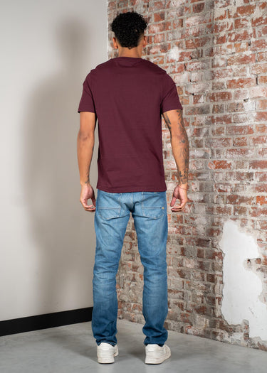 Lyle & Scott T-shirts Plain t-shirt - burgundy