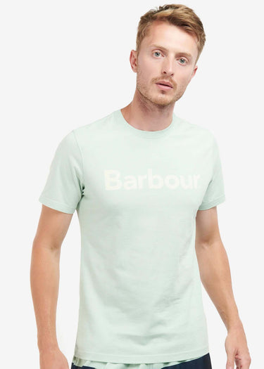 Barbour T-shirts  Logo tee - dusty mint 