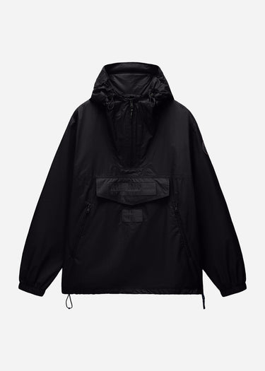 Napapijri Jassen Lightweight Packable Rainforest Overhead rf next Jacket - black beauty