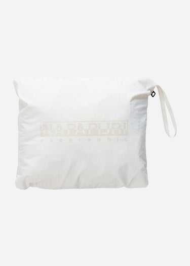 Napapijri Jassen Lightweight Packable Rainforest Overhead rf next Jacket - white whisper