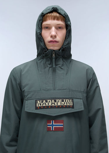 Napapijri Jassen Winter Rainforest overhead jacket next - green urban