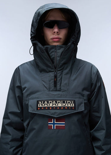 Napapijri Jassen Winter Rainforest overhead jacket next - green urban