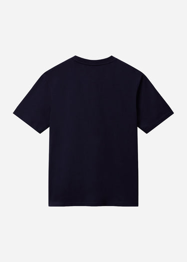 Napapijri T-shirts S small box ss - blu marine