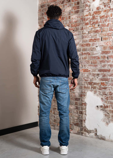 Aquascutum Jassen Hooded reversible sailor jacket - navy