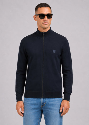 Hugo Boss Truien Kanozip s - dark blue