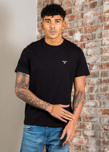 Barbour T-shirts Essential sports tee - black