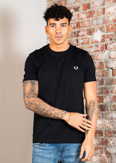 Fred Perry T-shirts Ringer t-shirt - black