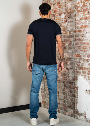 Fred Perry T-shirts Twin tipped t-shirt - navy seagrass