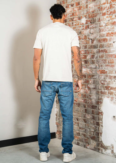 Napapijri T-shirts S small box ss - beige dimity