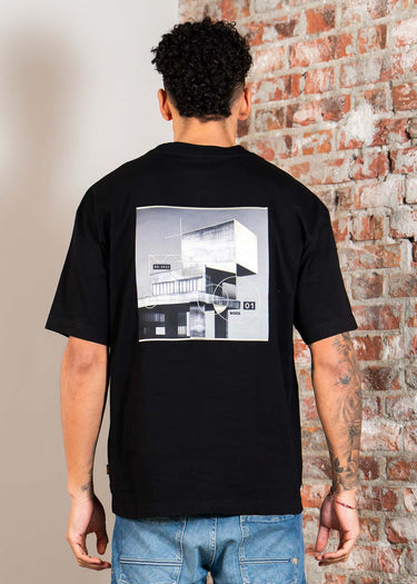 Hugo Boss T-shirts Te brutalism - black