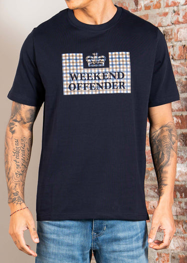 Weekend Offender T-shirts Shevchenko - navy