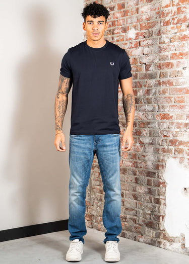 Fred Perry T-shirts Ringer t-shirt - navy